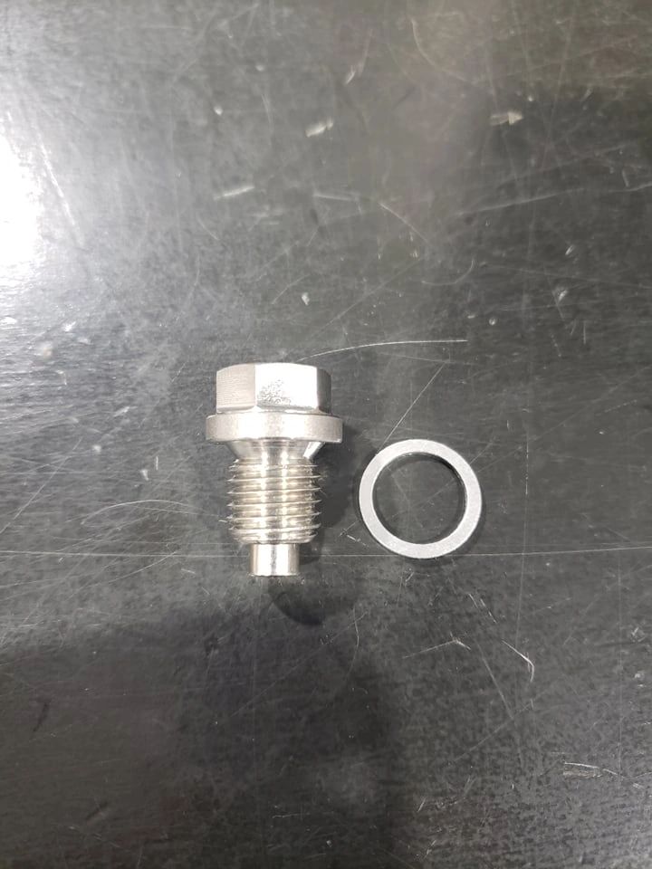 KAWASAKI Stainless Steel engine oil drain plug Teryx KRX Brute